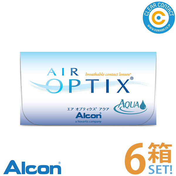 日本アルコン エアオプティクスアクア【6箱】(1箱6枚入り)2週間